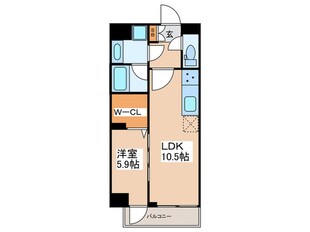 オンズマリーナ浅草の物件間取画像